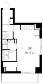 JP noie 駒沢大学 307 間取り図