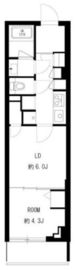 JP noie 駒沢大学 303 間取り図