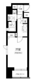 プレール・ドゥーク銀座東 11階 間取り図