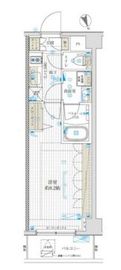 ブライズ神楽坂DUE 302 間取り図