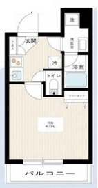 アルコバレーノ桜新町 1階 間取り図