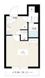 アルコバレーノ桜新町 4階 間取り図