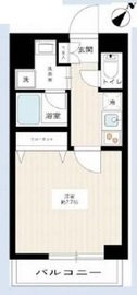 アルコバレーノ桜新町 1階 間取り図