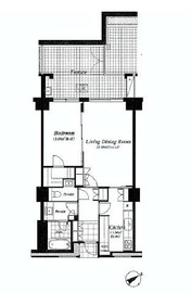 麻布第一マンションズ 216 間取り図