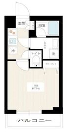 アルコバレーノ桜新町 4階 間取り図