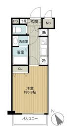 ガーラヒルズ目黒東山 2階 間取り図