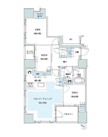 パークホームズ文京本郷通り 10階 間取り図