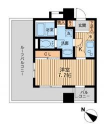 ユニフォート目黒中町 601 間取り図