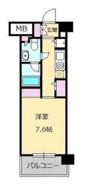 ニューシティアパートメンツ亀戸 609 間取り図