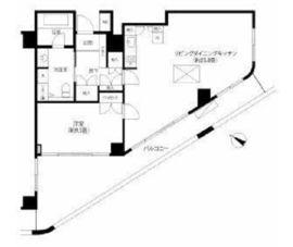 ヒューリック浅草一丁目 306 間取り図