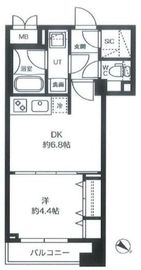 グランド・ガーラ神田 2階 間取り図