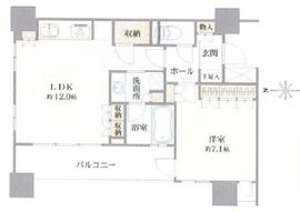 オーベル代々木公園 10階 間取り図