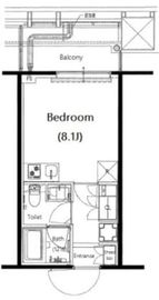 シティタワー大井町 6階 間取り図