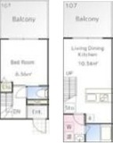 107 間取り図