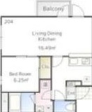 204 間取り図