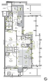 ドゥーエ早稲田 716 間取り図