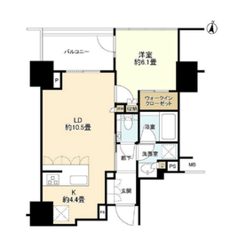 宮益坂ビルディングザ・渋谷レジデンス 8階 間取り図