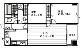 虎ノ門マリンガーデン 1503 間取り図