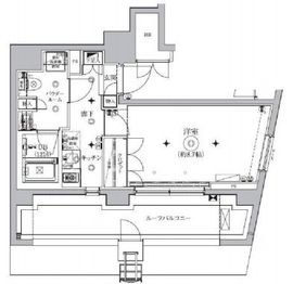 セジョリ西早稲田2 1101 間取り図