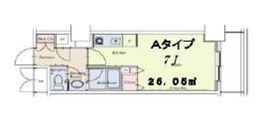 HF駒沢公園レジデンスタワー 2807 間取り図