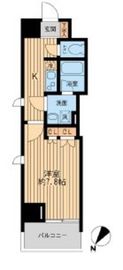 日本橋ファーストレジデンス 1012 間取り図