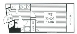 ホーヨー東京レジデンス赤坂3丁目 6階 間取り図