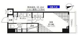 グランドコンシェルジュ新御徒町アジールコート 9階 間取り図