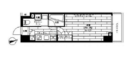 ステージファースト飯田橋アジールコート 7階 間取り図