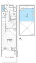 野沢ウッド 102 間取り図