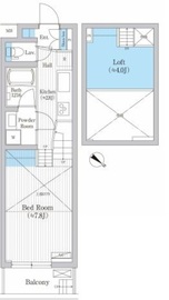 野沢ウッド 107 間取り図