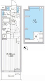 野沢ウッド 207 間取り図