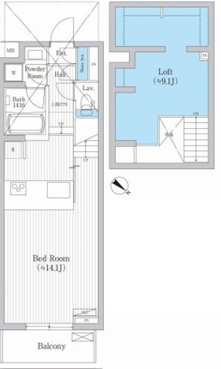 野沢ウッド 209 間取り図