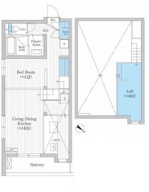 野沢ウッド 301 間取り図