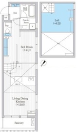 野沢ウッド 313 間取り図