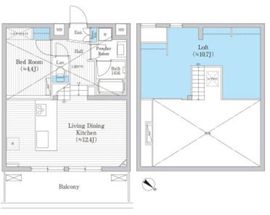 野沢ウッド 404 間取り図