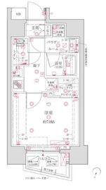 クレイシア文京本郷 201 間取り図