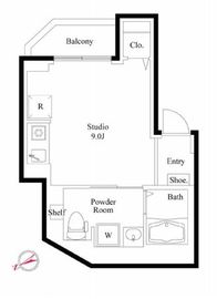 ティアラ代々木上原 402 間取り図