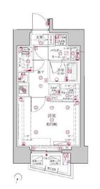 クレイシア文京本郷 401 間取り図