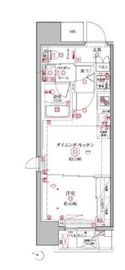 クレイシア文京本郷 3階 間取り図