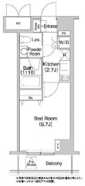 コンフォリア豊洲 513 間取り図