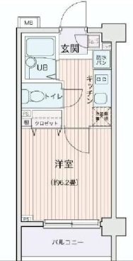 エコロジー都立大学レジデンス 321 間取り図