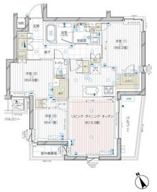 ザ・レジデンス駒込染井 207 間取り図