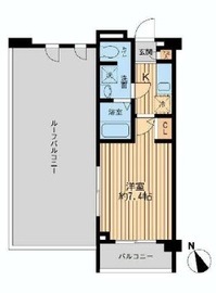 エコロジー都立大学レジデンス 701 間取り図