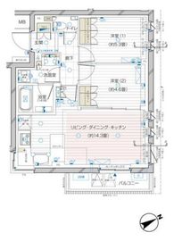 ザ・レジデンス駒込染井 304 間取り図