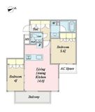 ザ・レジデンス駒込染井 506 間取り図