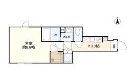 ウェルスクエアイズム四谷大京町 107 間取り図