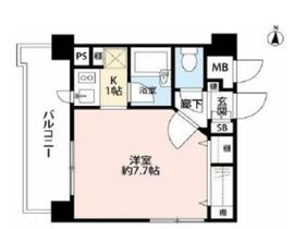 アクロス赤坂 2階 間取り図