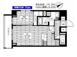 ステージファースト吾妻橋 8階 間取り図