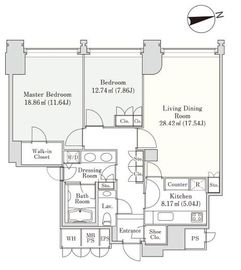 ラ・トゥール千代田 2012 間取り図