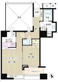 グランスイート虎ノ門 16階 間取り図